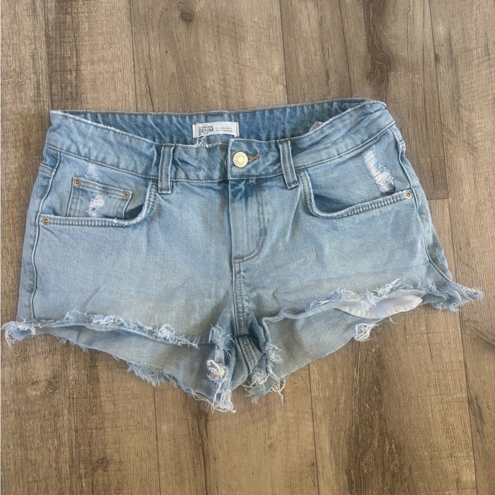Zara Light Blue Shorts- Size 4